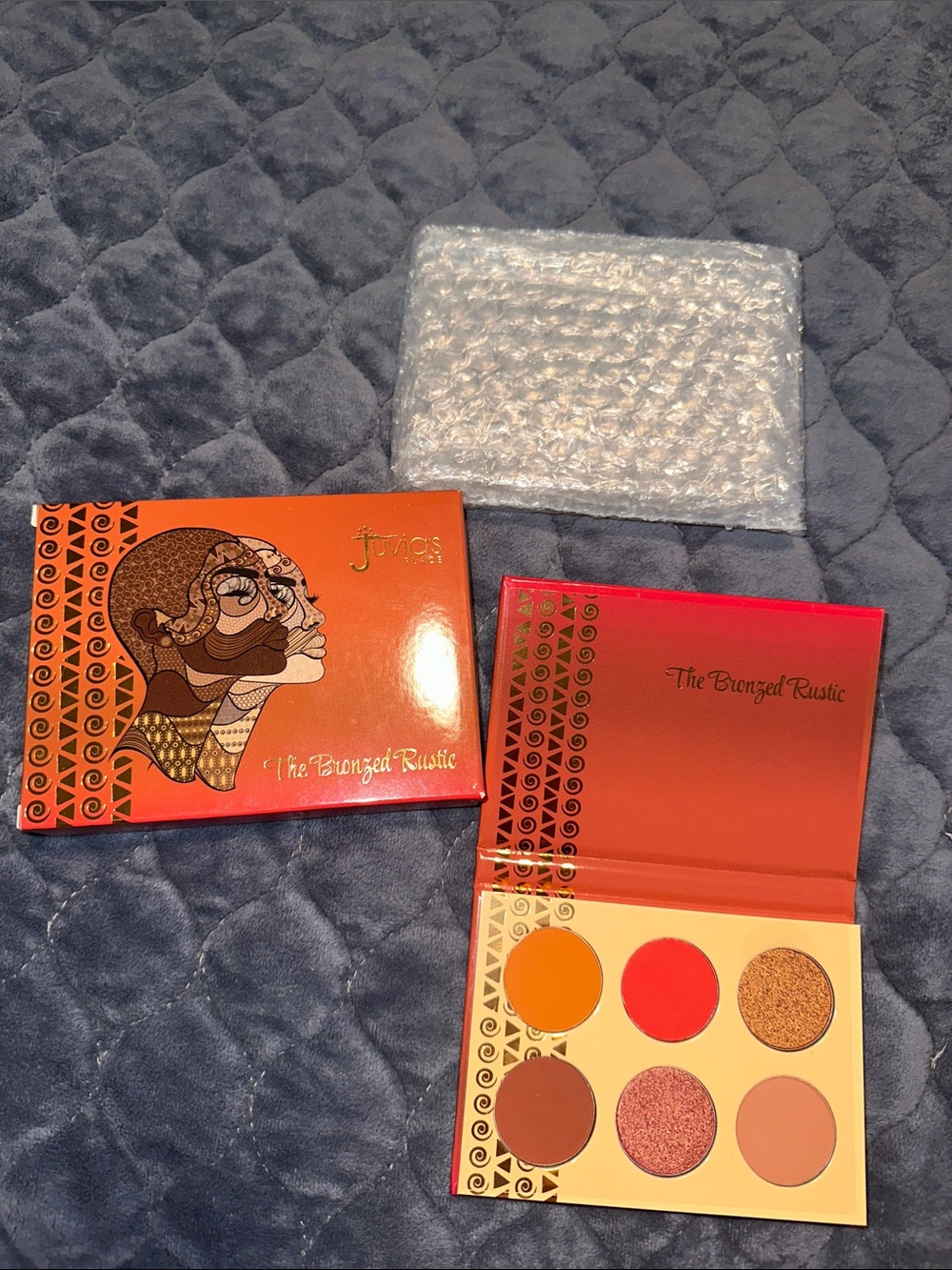 Juvia's Place The Bronzed Rustic Eyeshadow Palette — Warm Orange & Bronze Shades - Picture 3 of 4